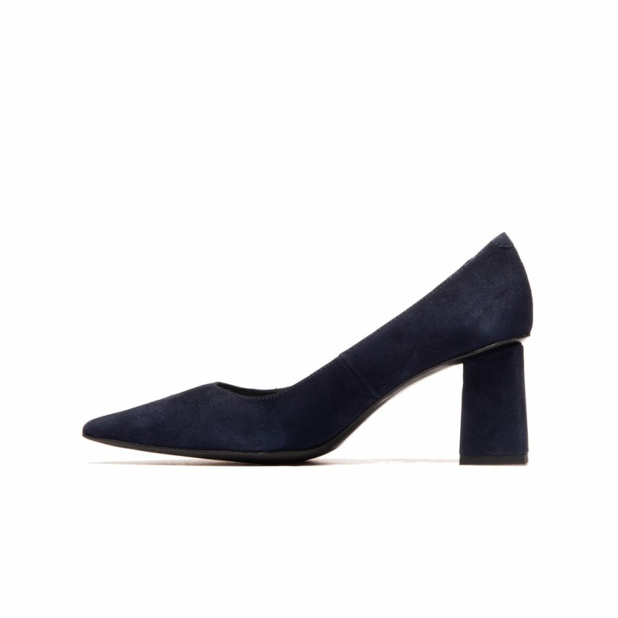 Women L'Intervalle | L'Intervalle Women Lariba Navy Suede