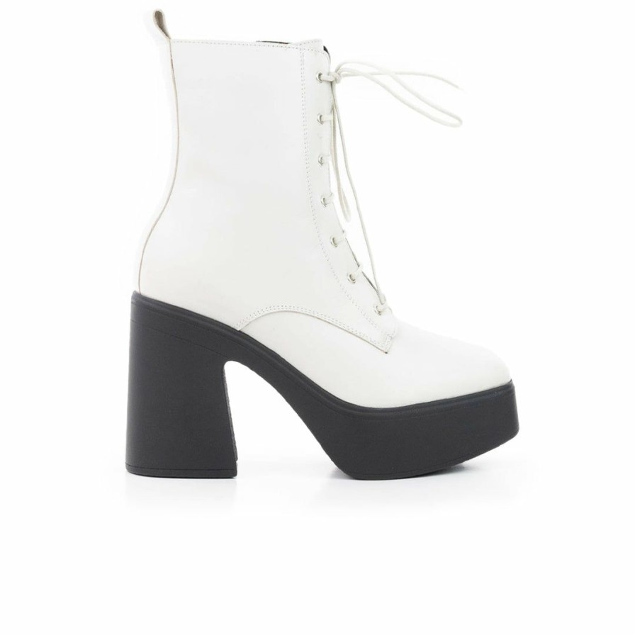 Women L'Intervalle | L'Intervalle Women Gangi Off White Leather