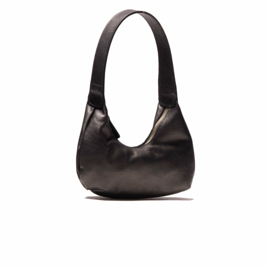 Bags L'Intervalle | L'Intervalle Women Mallory Black Leather