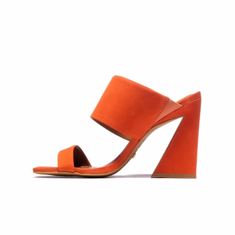 Women L'Intervalle | L'Intervalle Dulce Orange Nubuck Women