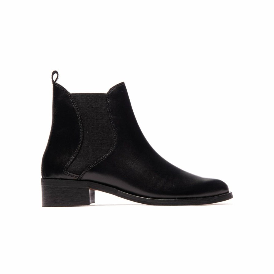 Women L'Intervalle | L'Intervalle Aversa Women Black Leather