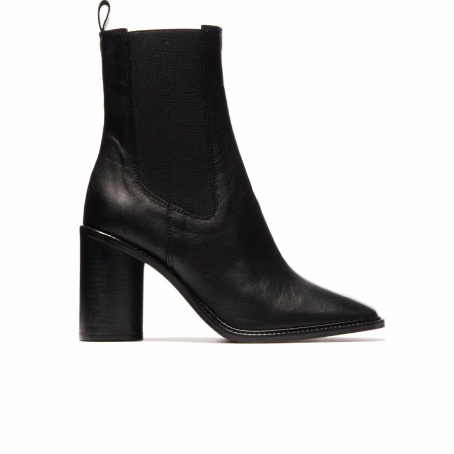 Women L'Intervalle | L'Intervalle Women Barnes Black Leather