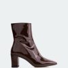 Women L'Intervalle | L'Intervalle Jepson Brown Patent Brown Patent/Cuir Vernis Brun