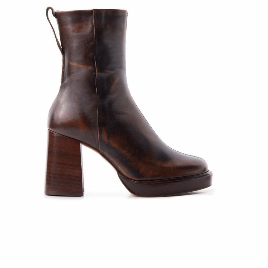 Women L'Intervalle | L'Intervalle Women Powell Tan Leather