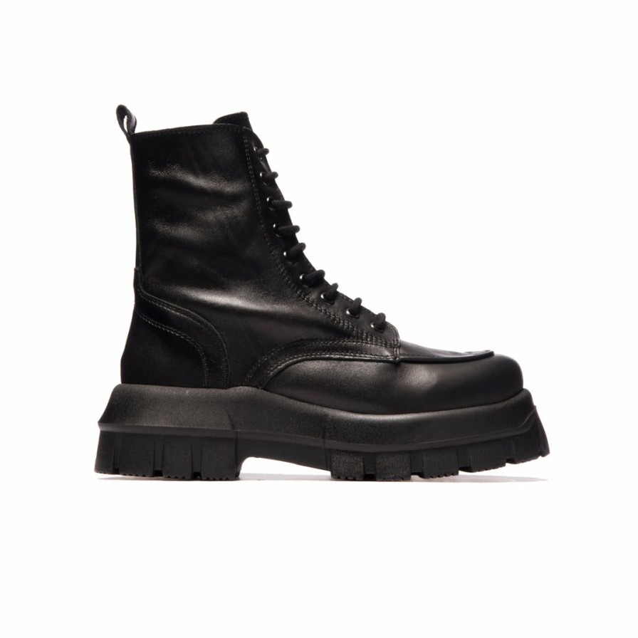 Women L'Intervalle | L'Intervalle Hillside Women Black Leather