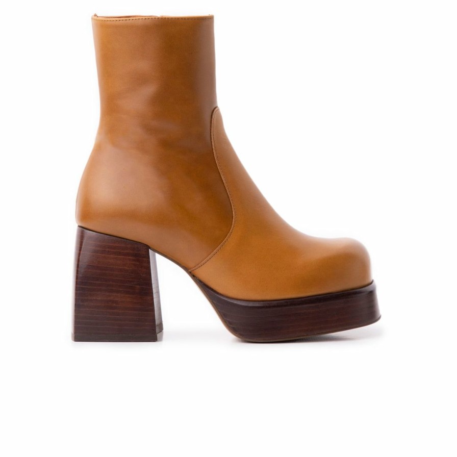 Women L'Intervalle | L'Intervalle Jace Tan Leather