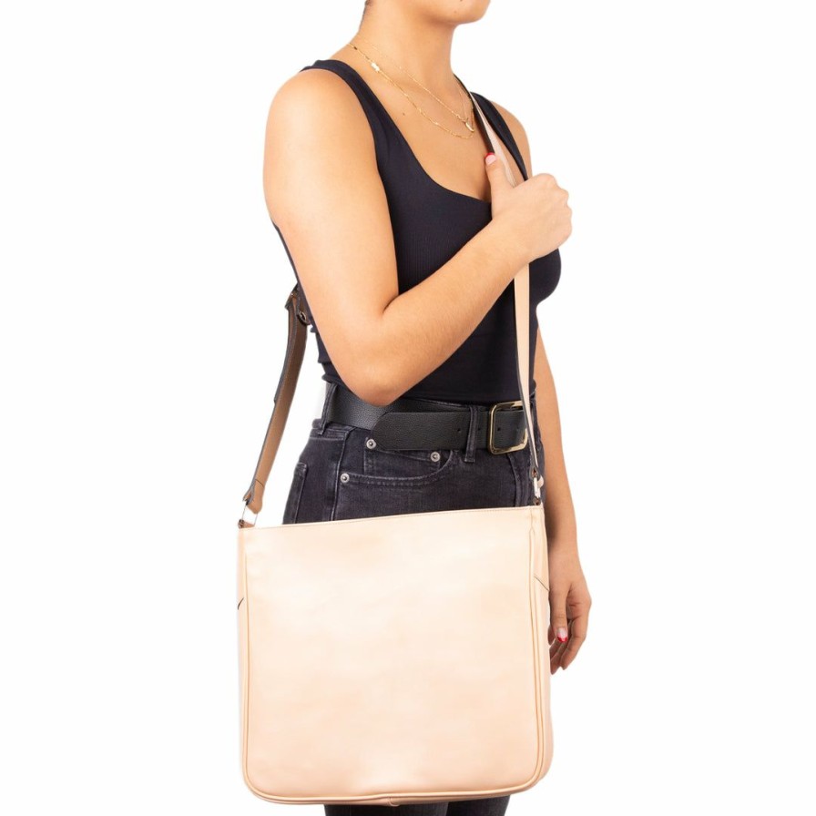 Bags L'Intervalle | L'Intervalle Voila Nude Leather Nude Leather/Cuir Nu