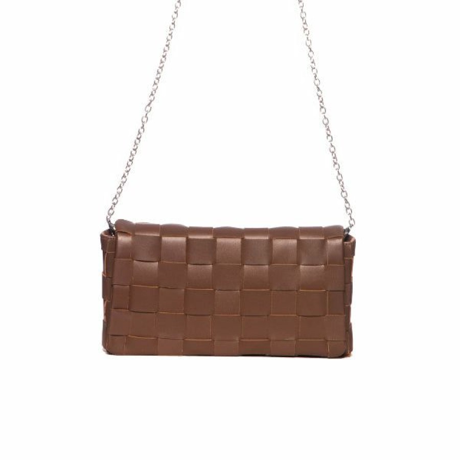 Bags L'Intervalle | L'Intervalle Lisette Women Dark Brown Leather