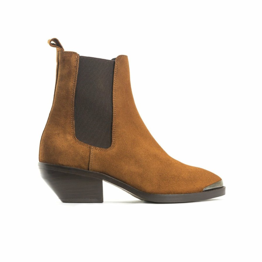 Women L'Intervalle | L'Intervalle Dallas Tan Suede