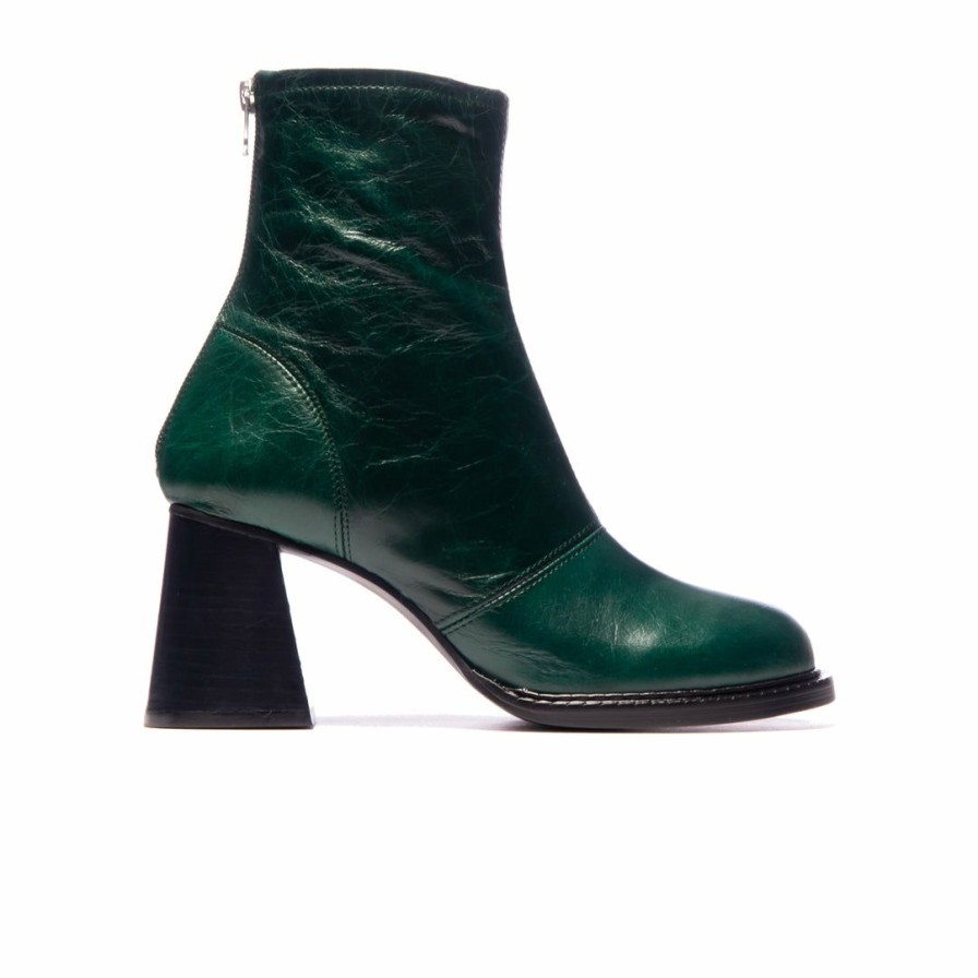 Women L'Intervalle | L'Intervalle Strasbourg Women Green Leather