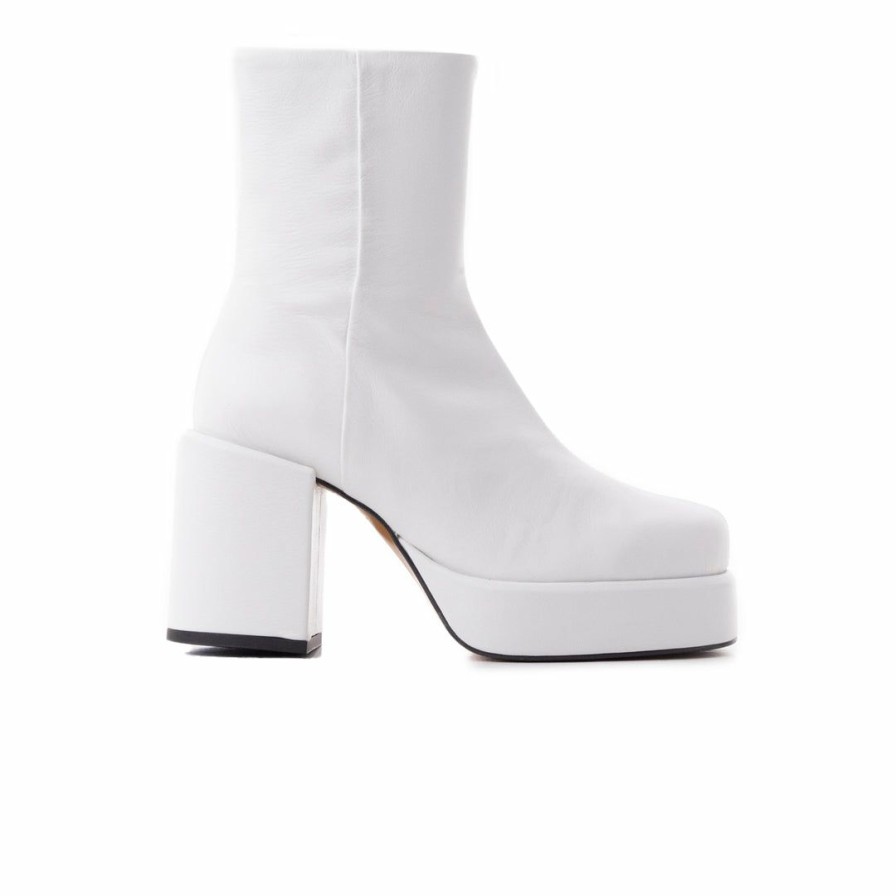 Women L'Intervalle | L'Intervalle Palencia Women White Leather