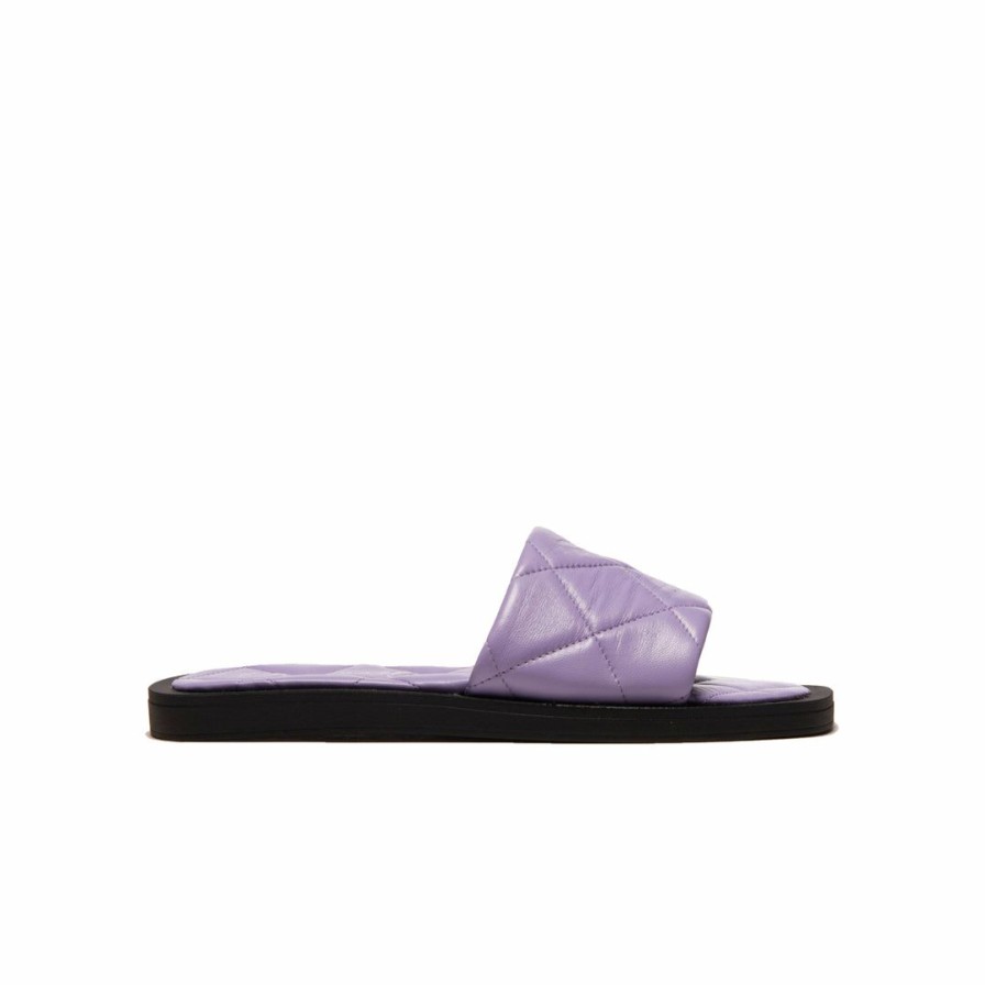 Women L'Intervalle | L'Intervalle Bronte Lilac Leather