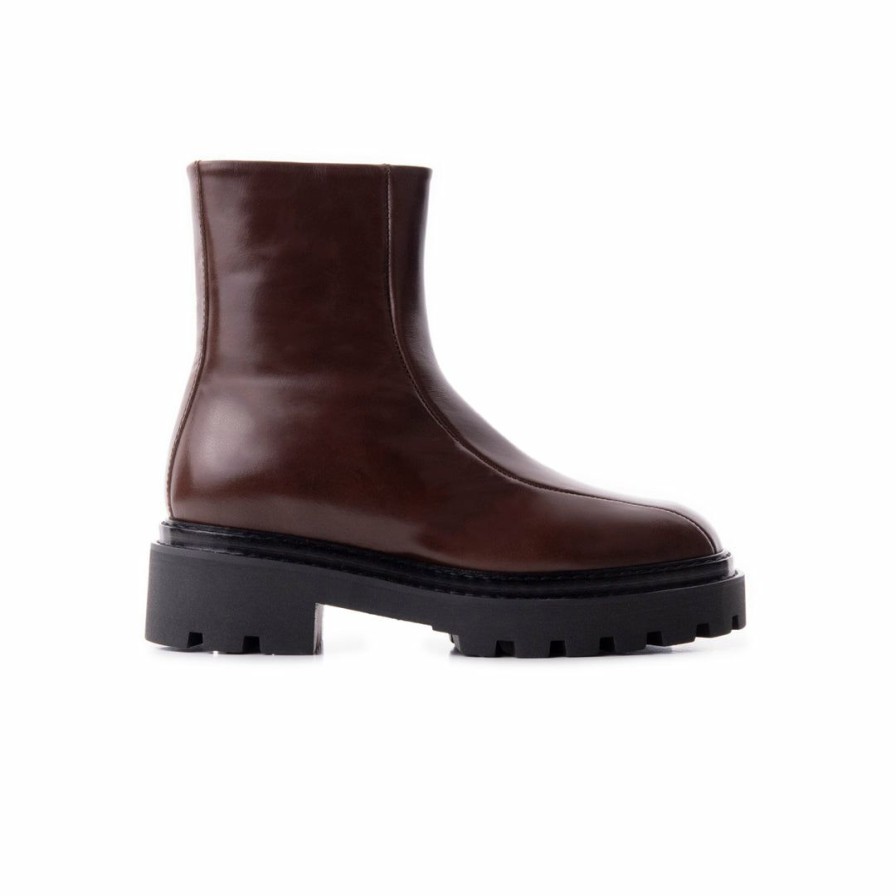 Women L'Intervalle | L'Intervalle Women Fairside Brown Leather