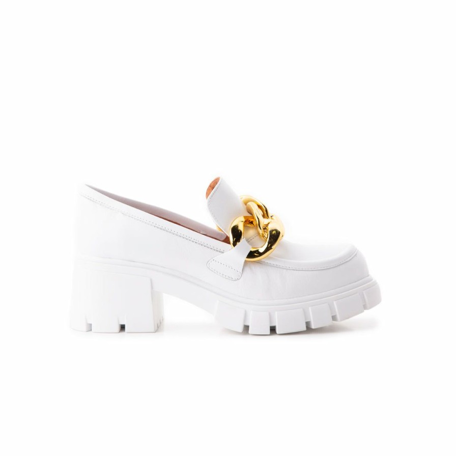 Women L'Intervalle | L'Intervalle Copenhagen White Leather Women White Leather/Cuir Blanc