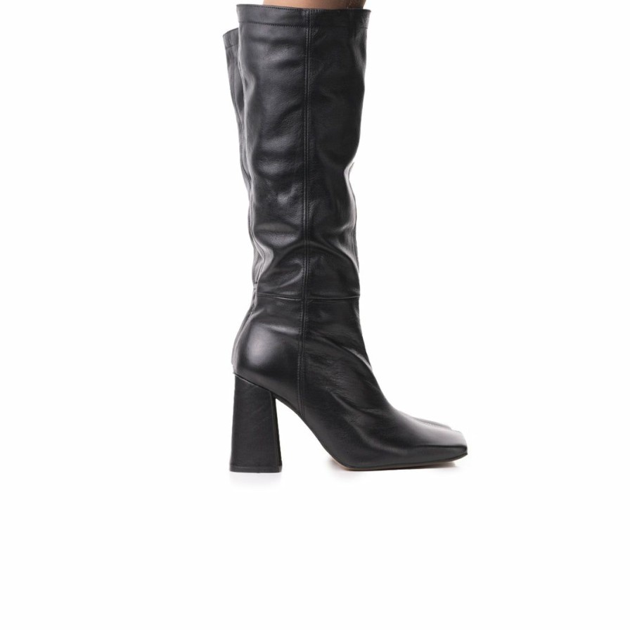 Women L'Intervalle | L'Intervalle Fleek Women Black Leather