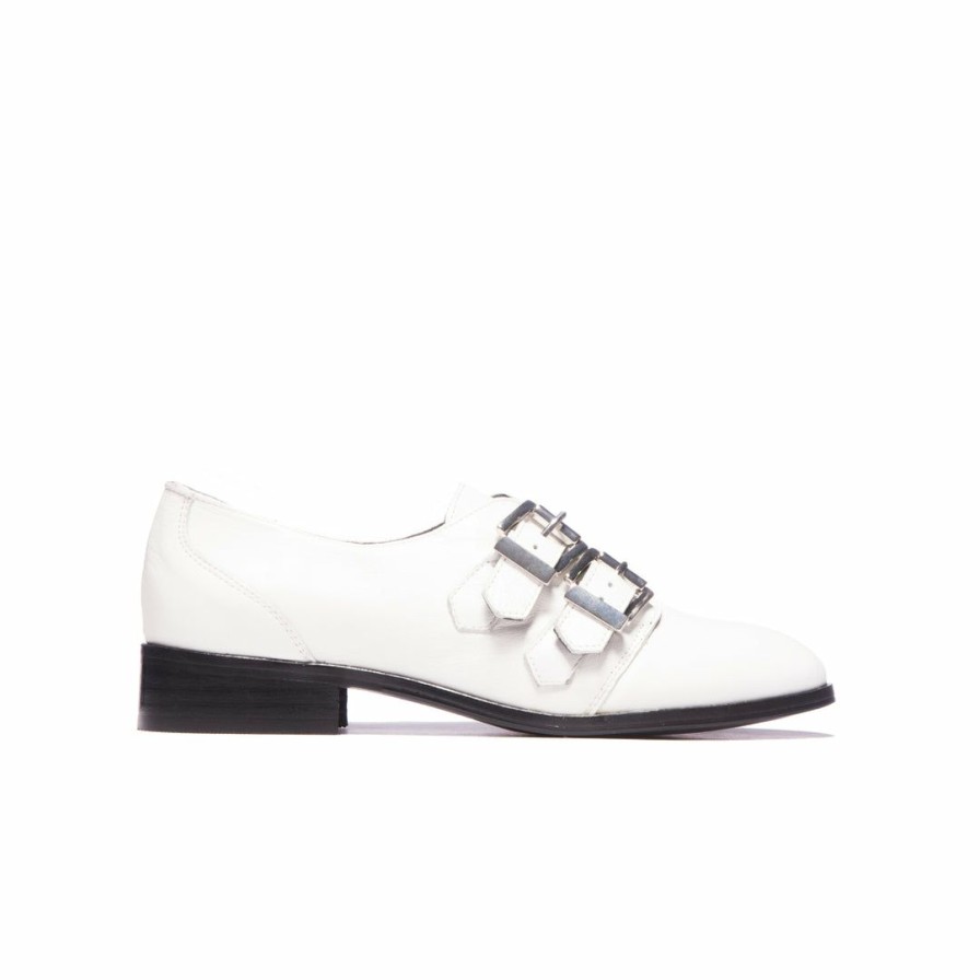 Women L'Intervalle | L'Intervalle Women Loulou White Leather