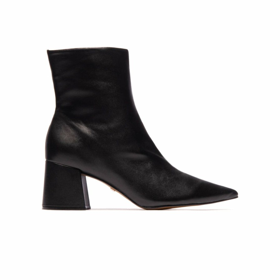 Women L'Intervalle | L'Intervalle Belem Women Black Leather