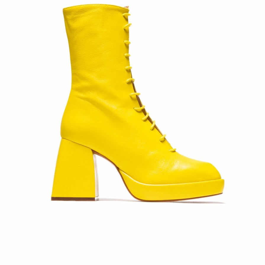 Women L'Intervalle | L'Intervalle Women Bartow Lemon Leather