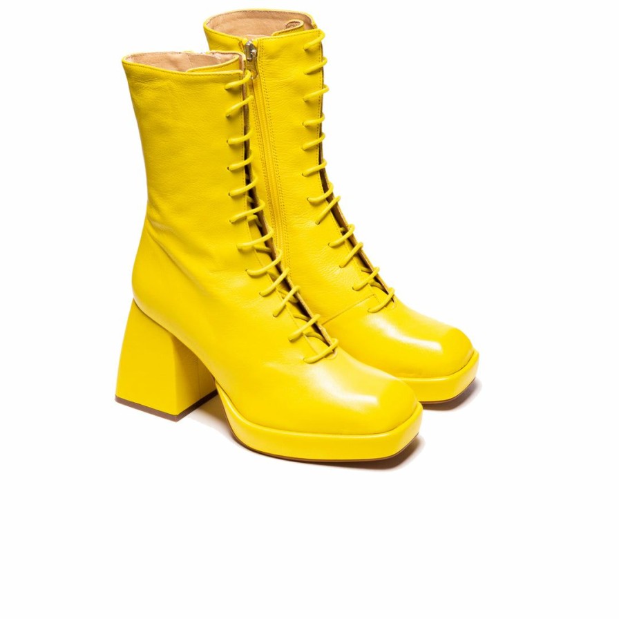 Women L'Intervalle | L'Intervalle Women Bartow Lemon Leather