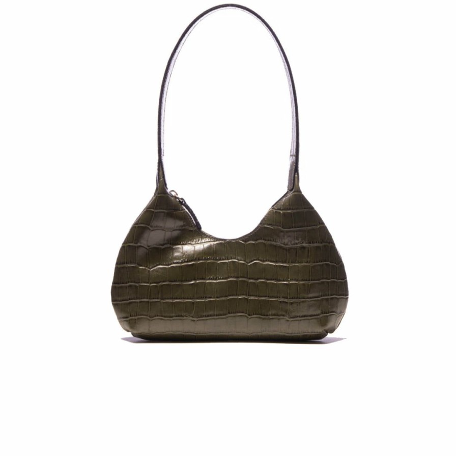 Bags L'Intervalle | L'Intervalle Women Mollina Dark Green Croco