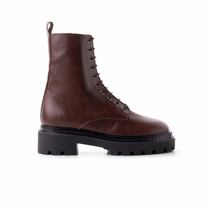 Women L'Intervalle | L'Intervalle Freud Brown Leather