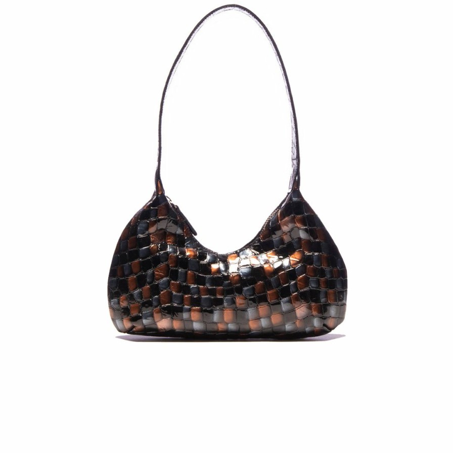 Bags L'Intervalle | L'Intervalle Women Mollina Black Multi Croco