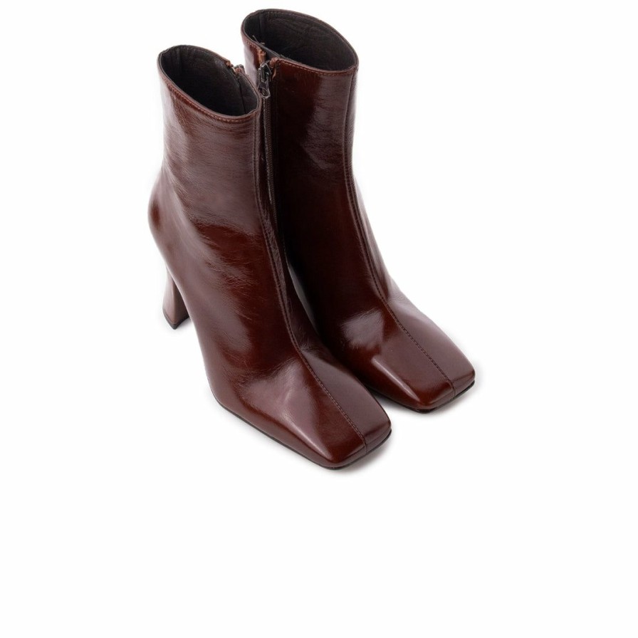 Women L'Intervalle | L'Intervalle Hartwell Chestnut Leather