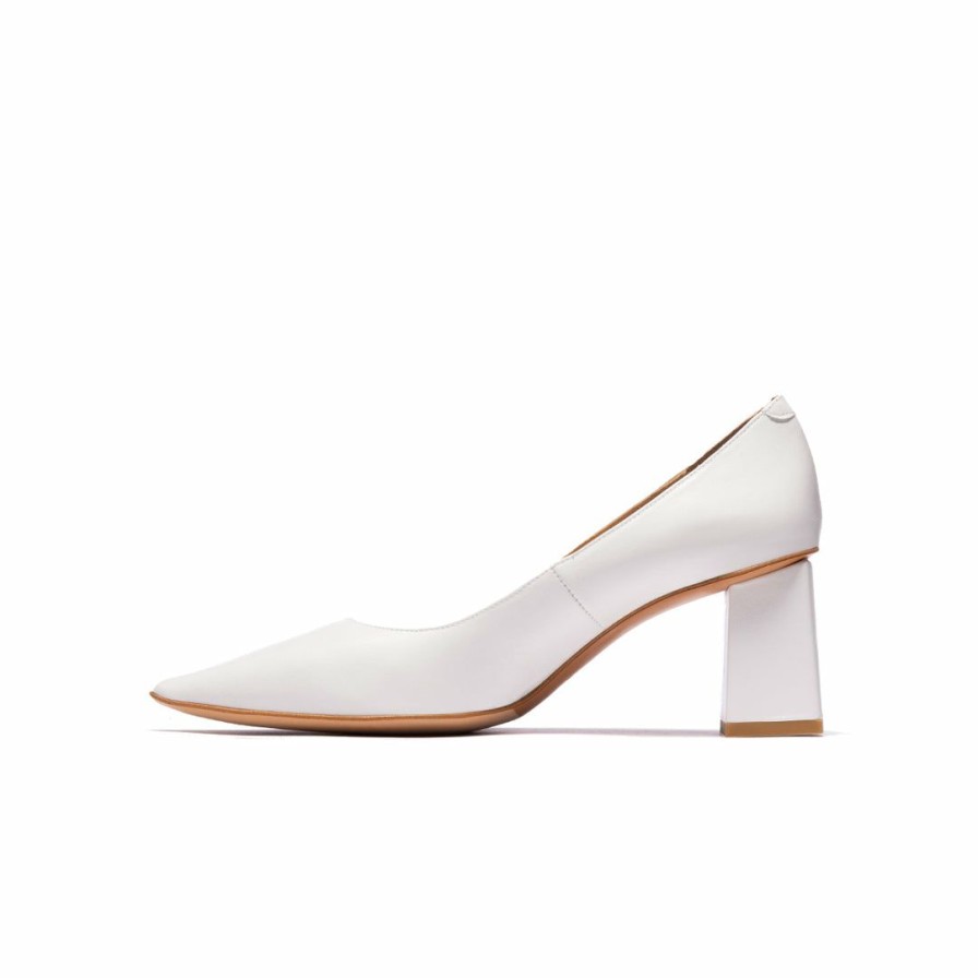 Women L'Intervalle | L'Intervalle Women Lariba White Leather