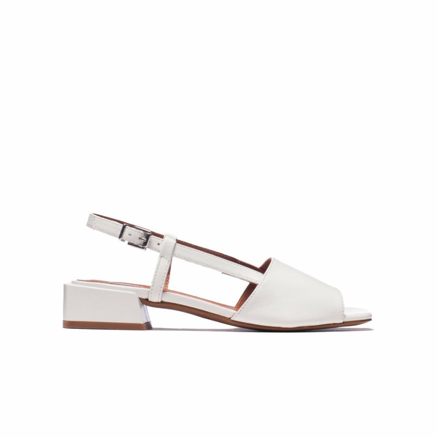 Women L'Intervalle | L'Intervalle Marilla White Leather Women