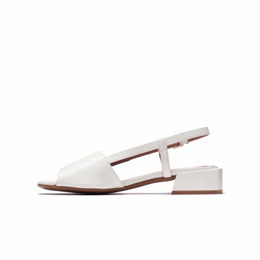 Women L'Intervalle | L'Intervalle Marilla White Leather Women