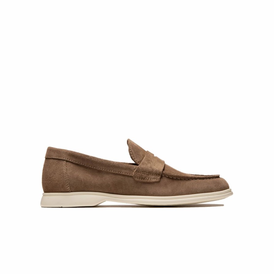 Women L'Intervalle | L'Intervalle Men Noah Taupe Suede