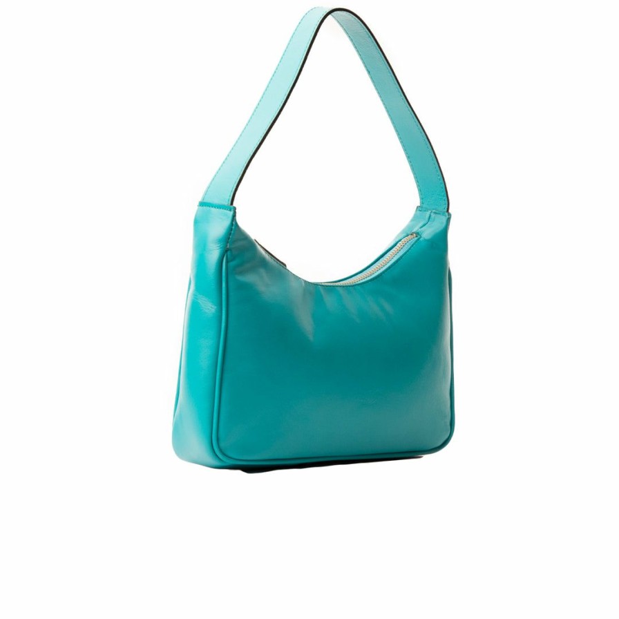 Bags L'Intervalle | L'Intervalle Bags City Teal Leather