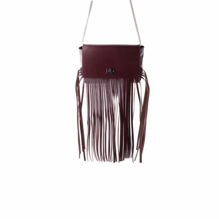 Bags L'Intervalle | L'Intervalle Blanche Burgundy Leather Burgundy Leather/Bordeau Cuir