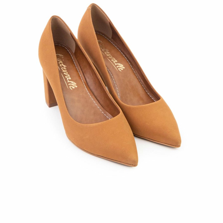 Women L'Intervalle | L'Intervalle Peony Women Chestnut Nubuck