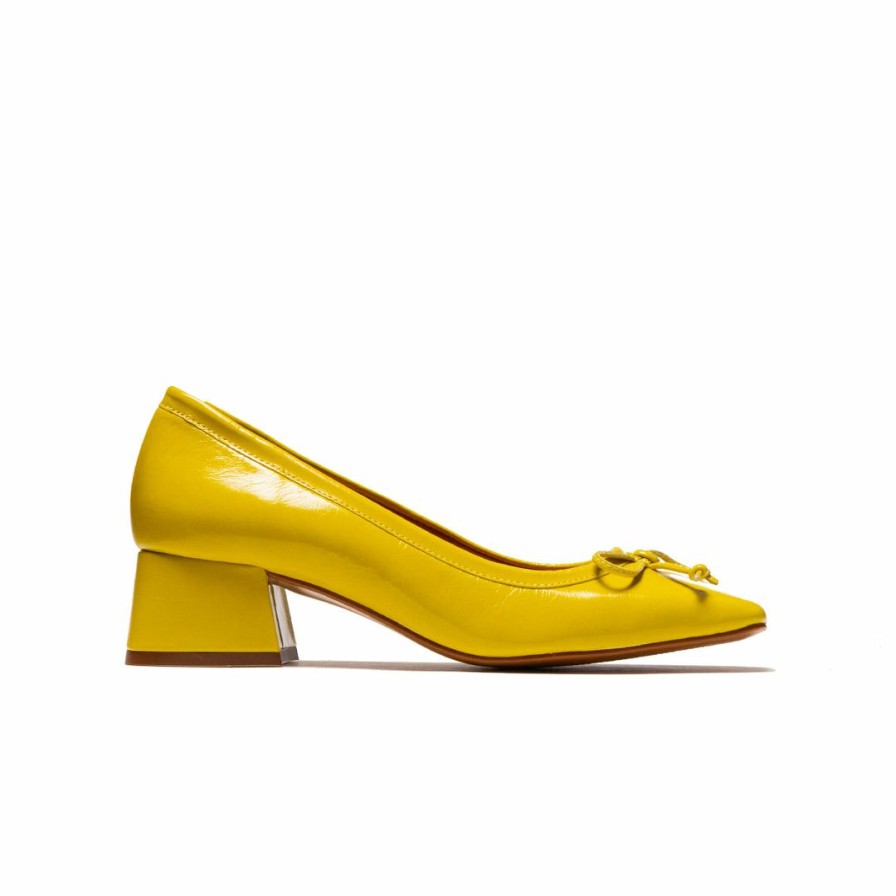 Women L'Intervalle | L'Intervalle Women Dalya Lime Leather