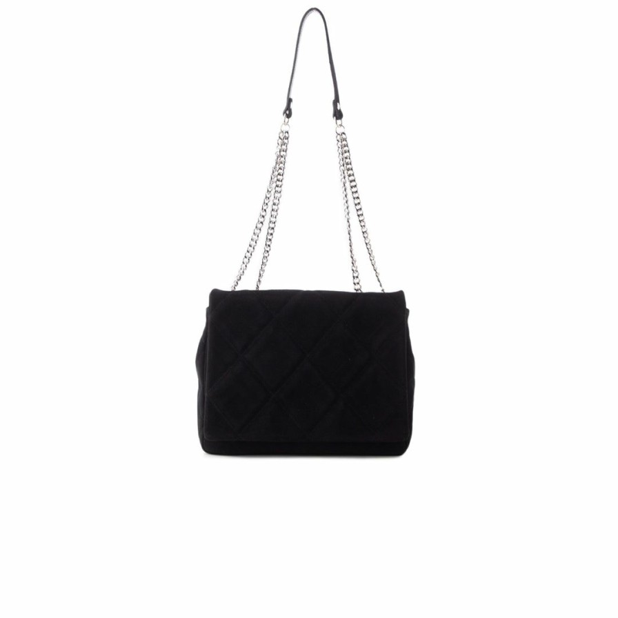 Bags L'Intervalle | L'Intervalle Monna Black Suede Women Black Suede/Suede Noir