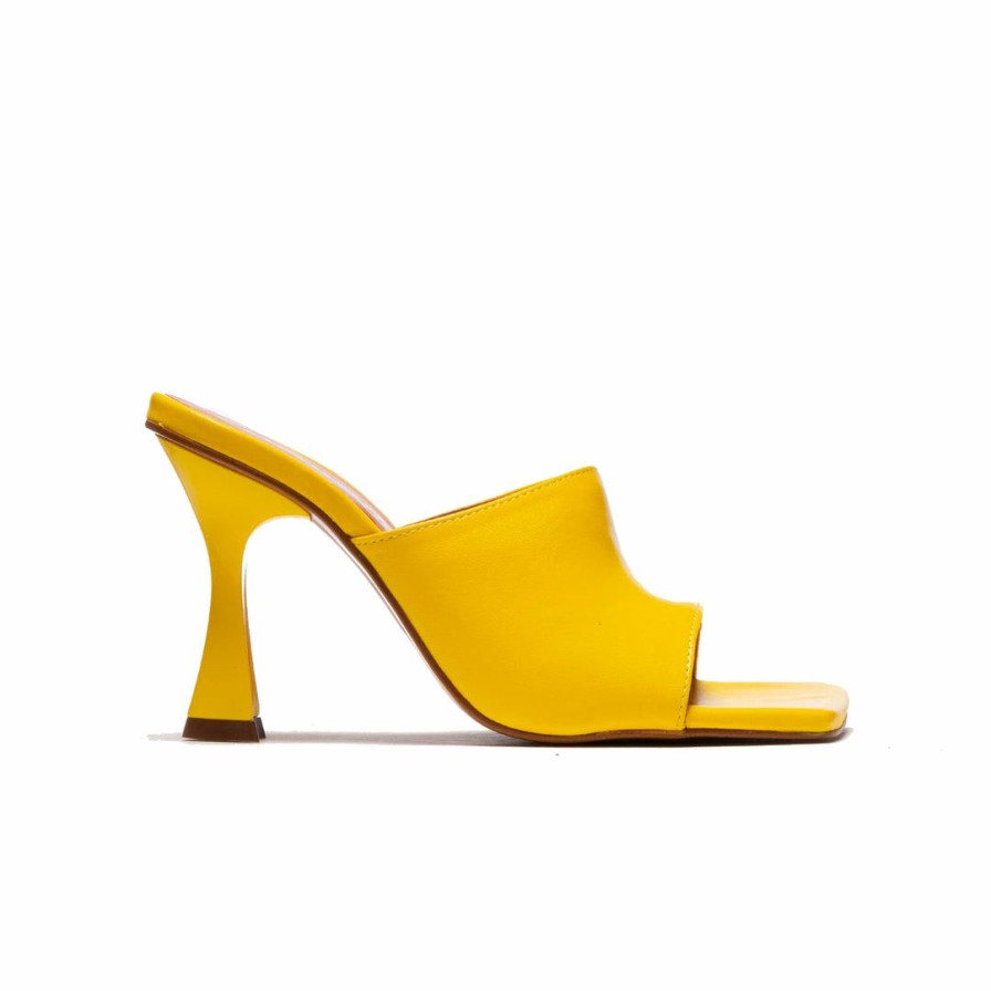 Women L'Intervalle | L'Intervalle Cythera Women Yellow Leather