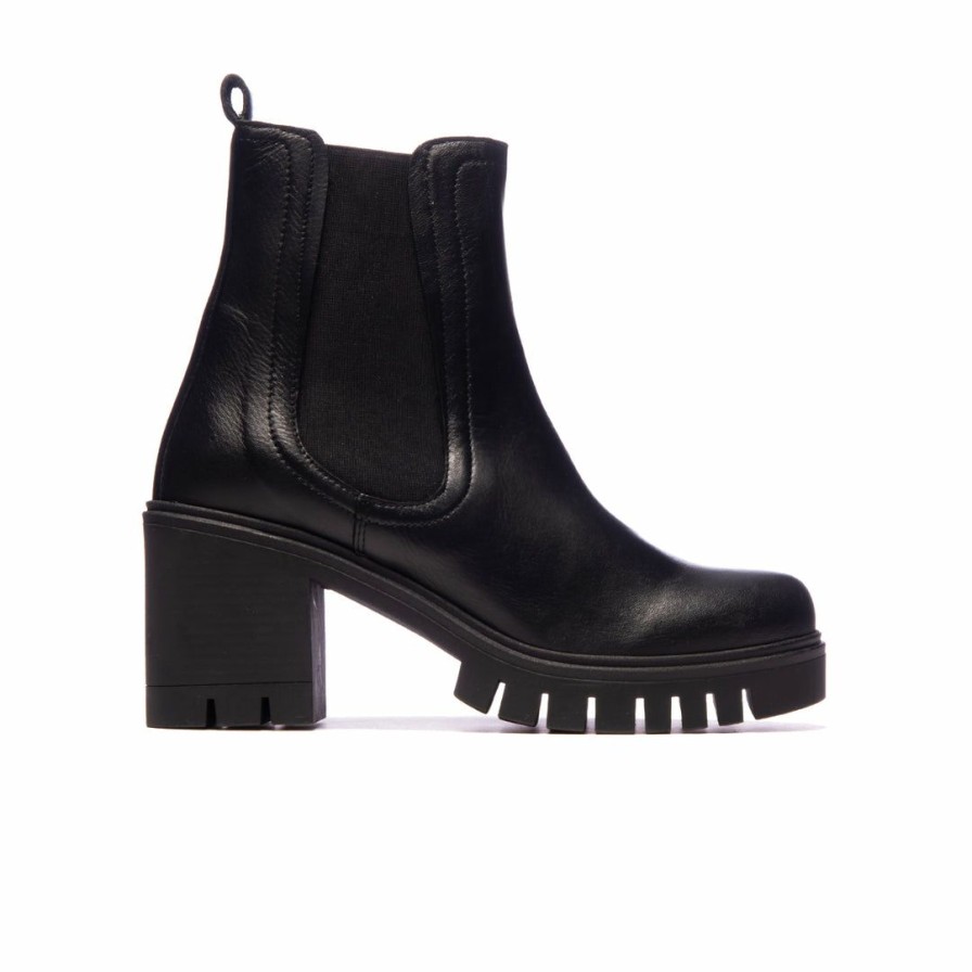 Women L'Intervalle | L'Intervalle Women Jasper Black Leather