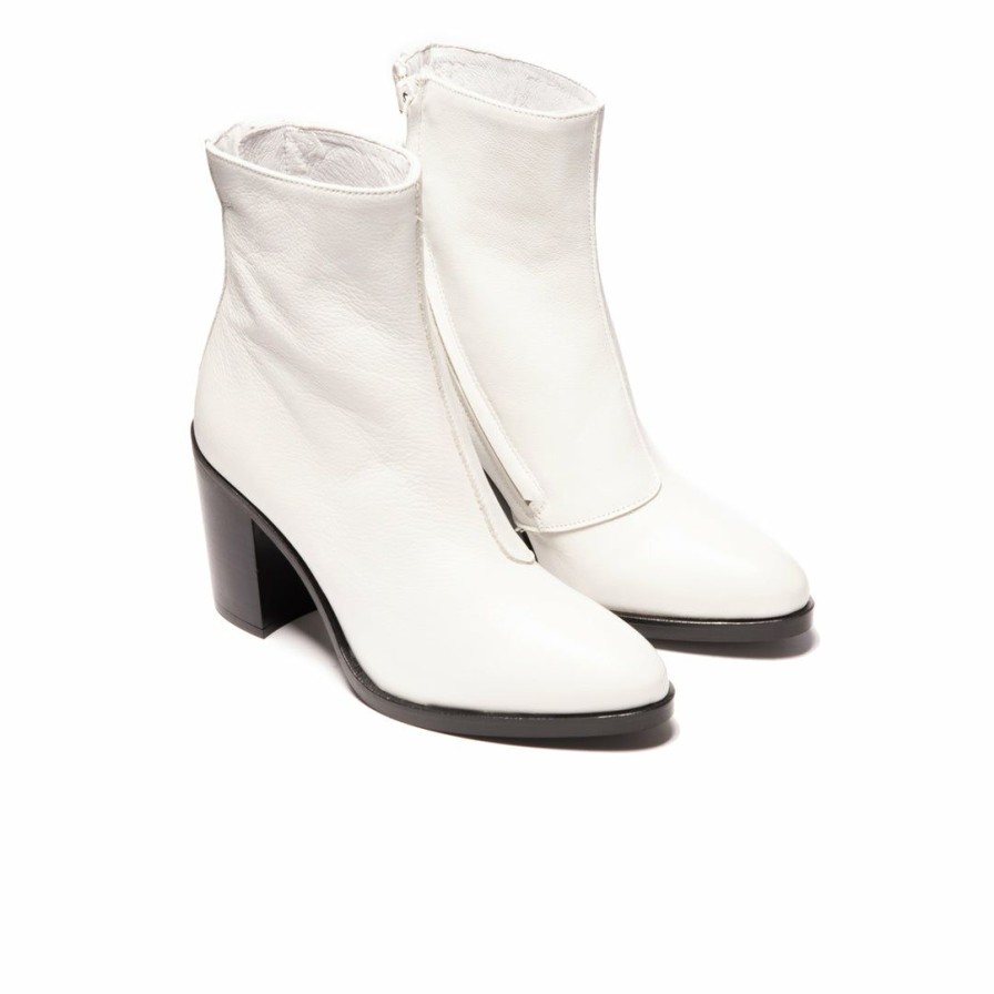 Women L'Intervalle | L'Intervalle Women Alzira White Leather