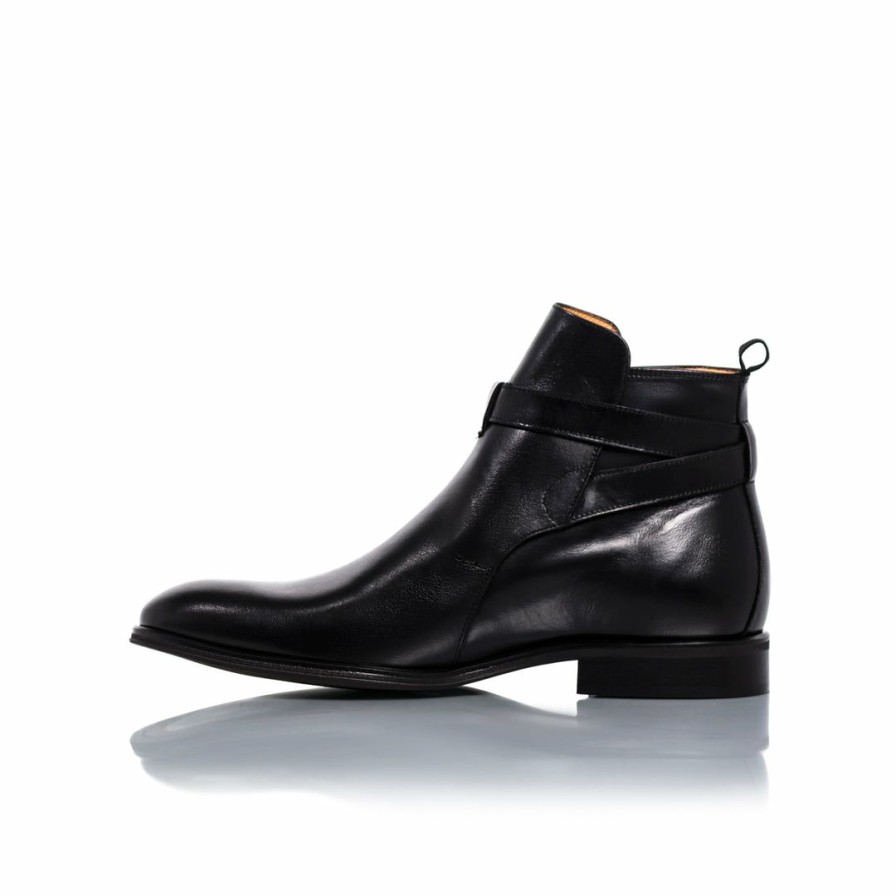 Men L'Intervalle | L'Intervalle Jim Black Leather Boots