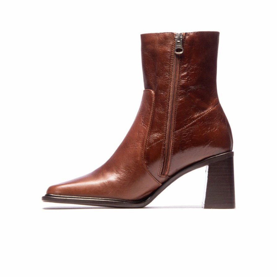 Women L'Intervalle | L'Intervalle Wismar Women Chestnut Leather