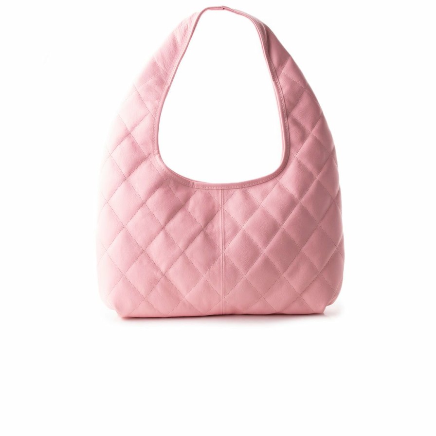 Bags L'Intervalle | L'Intervalle Luka Pink Leather Women Pink Leather/Cuir Rose