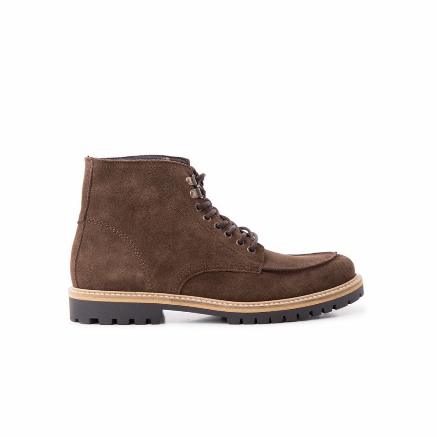 Women L'Intervalle | L'Intervalle Men Cronos Brown Suede