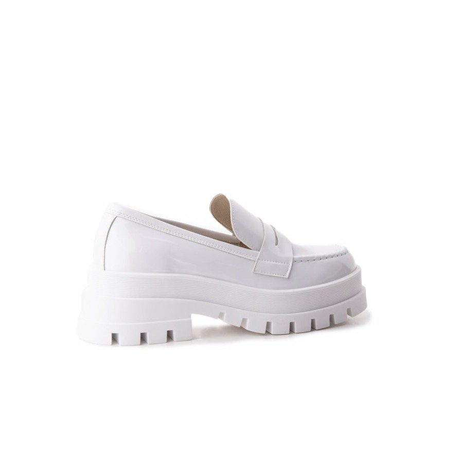 Women L'Intervalle | L'Intervalle Women Study White Patent White Patent/Cuir Vernis Blanc