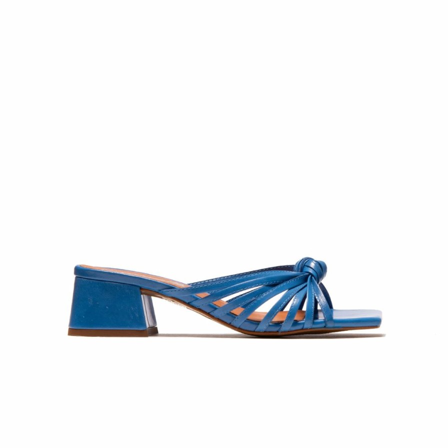 Women L'Intervalle | L'Intervalle Damira Women Blue Leather