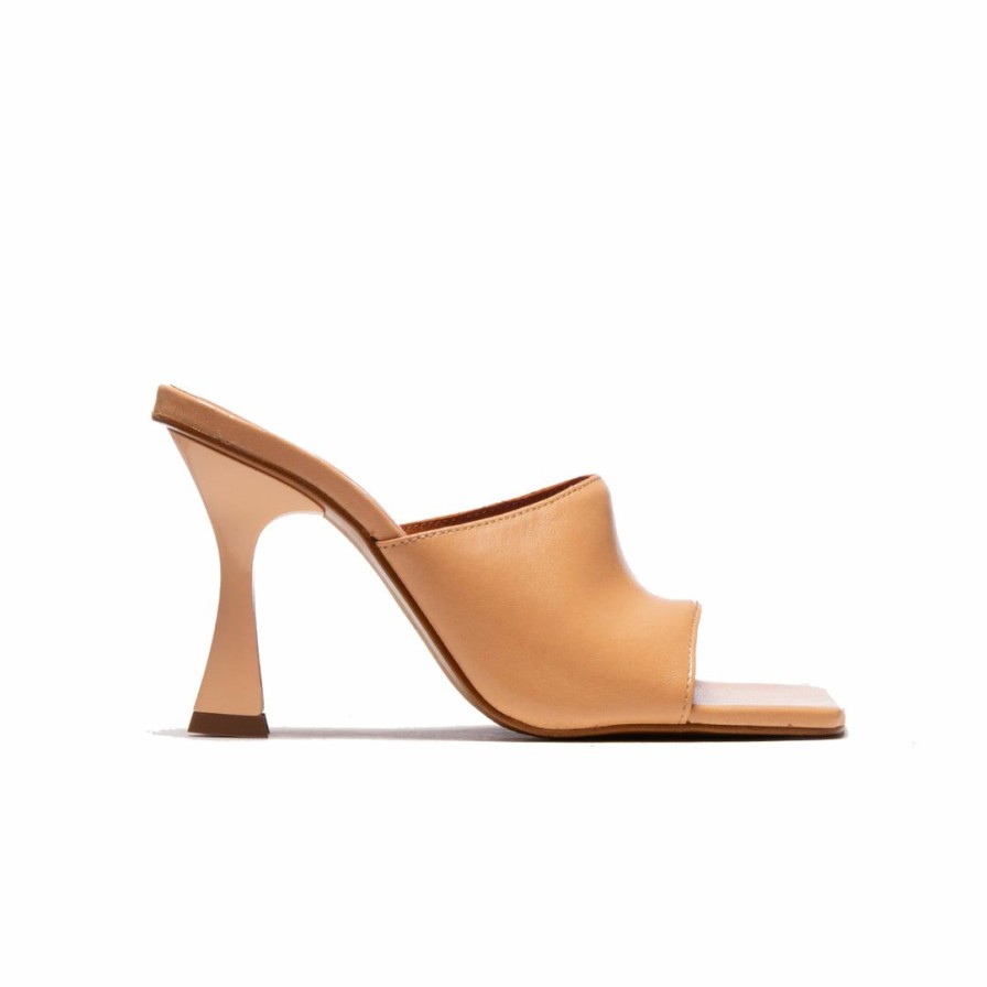 Women L'Intervalle | L'Intervalle Cythera Women Nude Leather