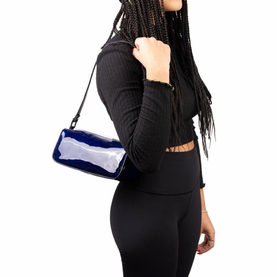 Bags L'Intervalle | L'Intervalle Women Bree Navy Patent