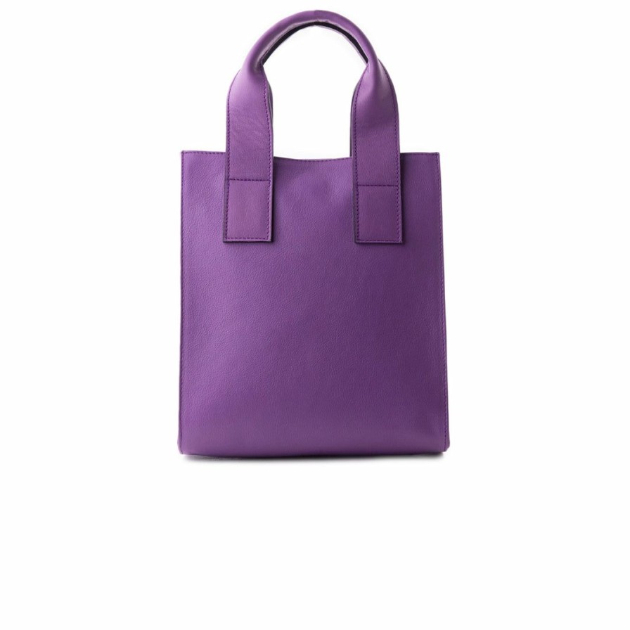 Bags L'Intervalle | L'Intervalle Women Canella Purple Leather Purple Leather/Violet Cuir