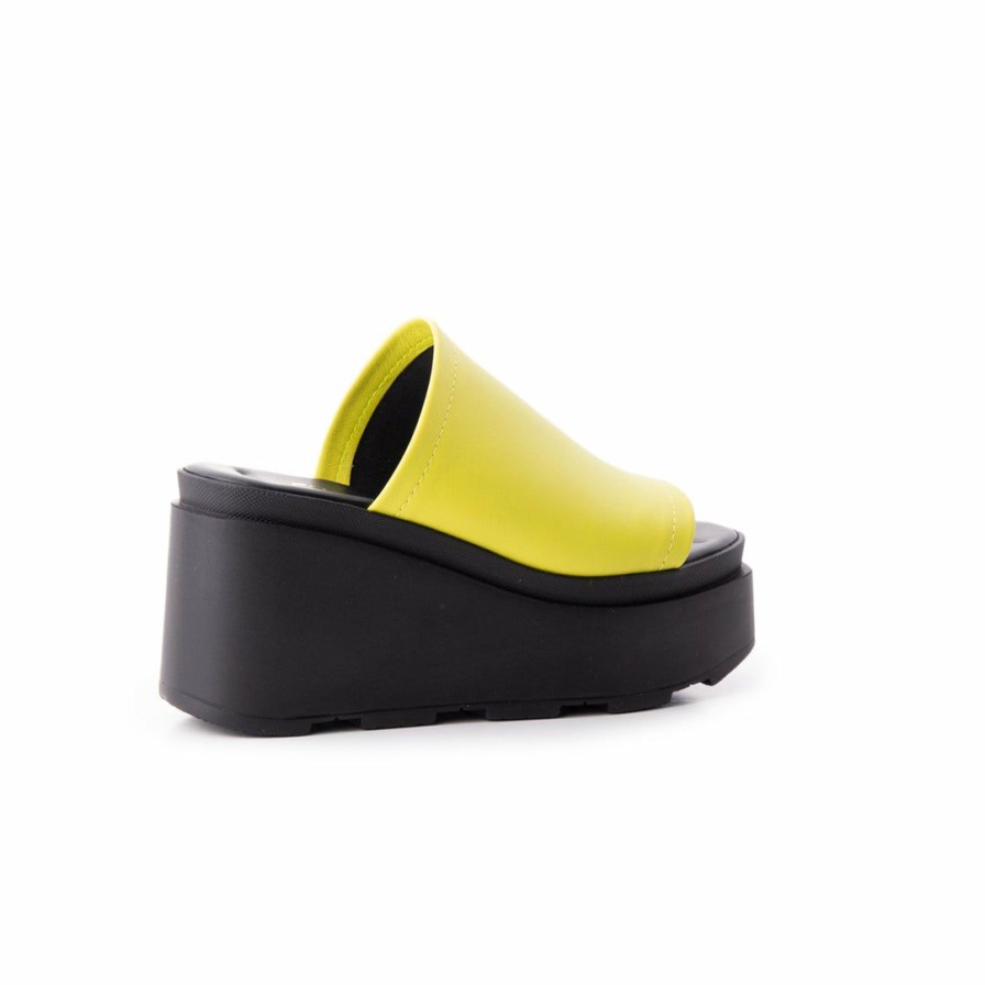 Women L'Intervalle | L'Intervalle Bunny Yellow Leather Women Yellow Leather/Cuir Jaune