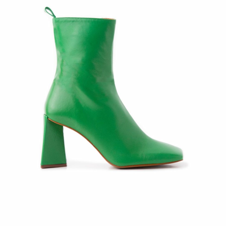 Women L'Intervalle | L'Intervalle Women Mannedorf Green Leather